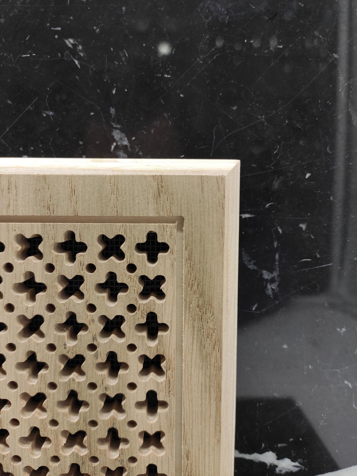 Решетка декоративная деревянная на магнитах Пересвет К-01 200х200мм