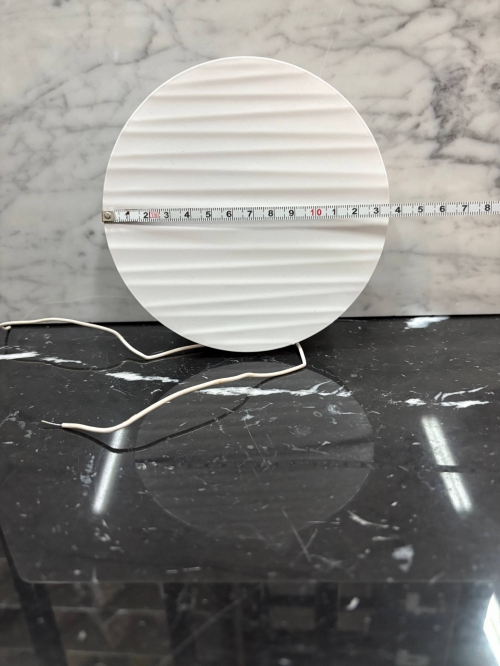 Диффузор на магнитах с вентилятором ТД100 белый орнамент волны 100 мм