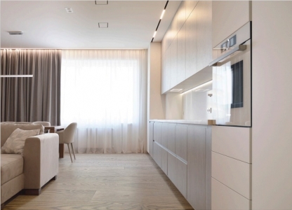 Диффузор под покраску скрытого монтажа SECRET SOFT FRAME 100/90 с приточно-вытяжным вентилятором